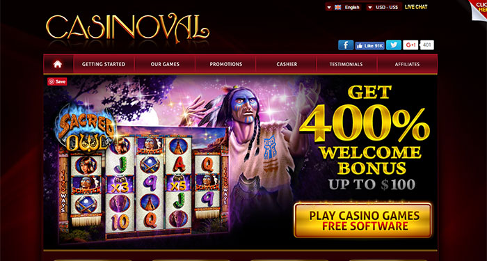 Warning: Avoid Casinoval.com