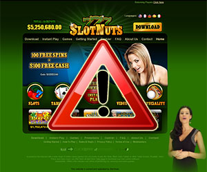 Slot Nuts Casino Scam