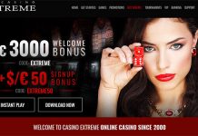 Join Casino Extreme for a Weekend of 30% Instant Cashback Get a $3,000 Welcome Bonus at Casino Extreme, All Players Welcome