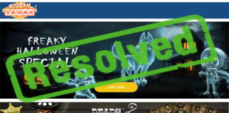 Freaky Vegas Casino Complaint (Resolved) Freaky Vegas Casino Complaint