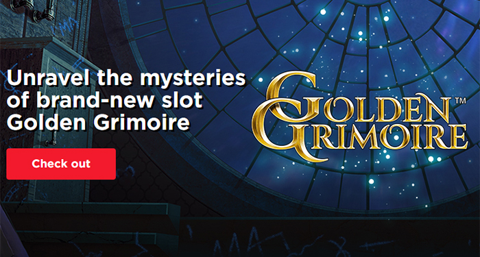 Golden grimoire slot machine
