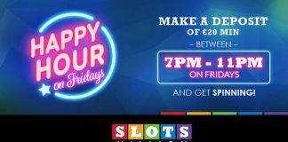 Celebrate Happy Hour on Fridays with SlotsMillion Casino Celebrate Happy Hour on Fridays with SlotsMillion Casino