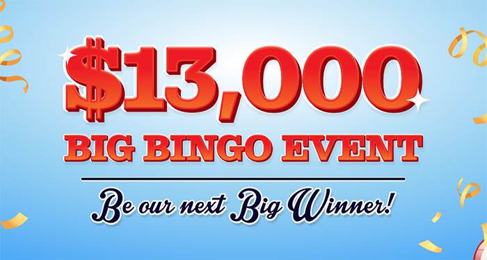 $13,000 Big Bingo Event This Week at Cyberspins Casino