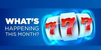 Win a 30%, 50% or a 100% Monthly Mystery Bonus at Slotland! Win a 30%, 50% or a 100% Monthly Mystery Bonus at Slotland!