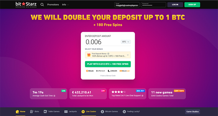 BitStarz is Impressing with a Brand New Look and Weekly Bonuses