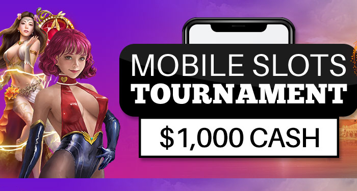 Play CyberSpins Mobile Slots Tournament and Come Out a $1,000 Richer