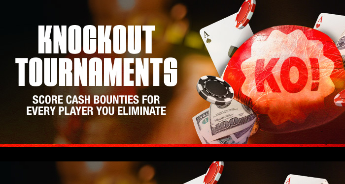 Get in on a Cash Bounty with Ignition Pokers Knockout Tournament