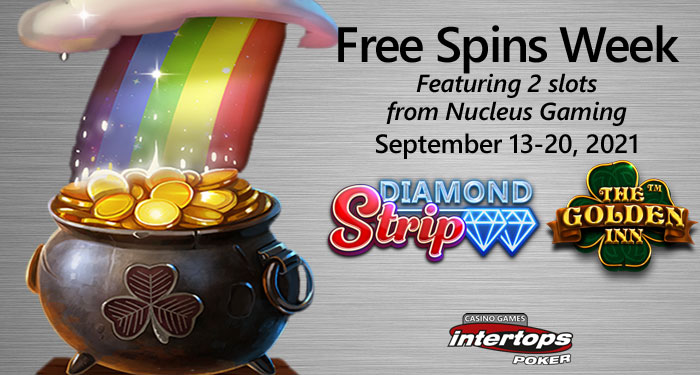 From the Vegas Strip to an Irish Pub - Get Free Spins Week at Intertops