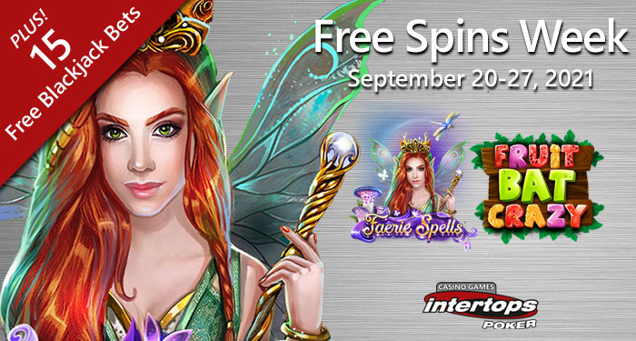 Intertops Poker Offering Fairies, Fruitbats, Free Bets for First of Fall Fun