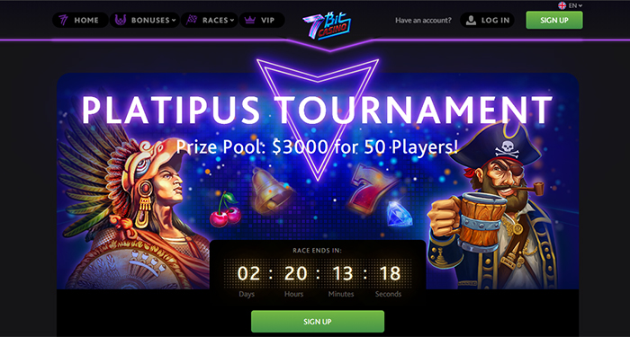 Have you Joined 7Bit Casinos Platipus Tournament Yet?