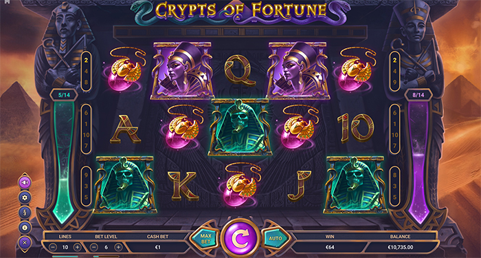 Explore the Land of the Pharaohs in True Labs New Crypts of Fortune
