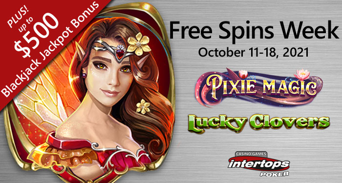 Fairies and Leprechauns Bring Magic to Free Spins Week at Intertops Poker