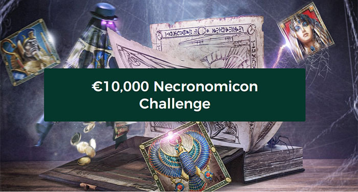 Challenge a Win with Mr Green's €10,000 Necronomicon Promo