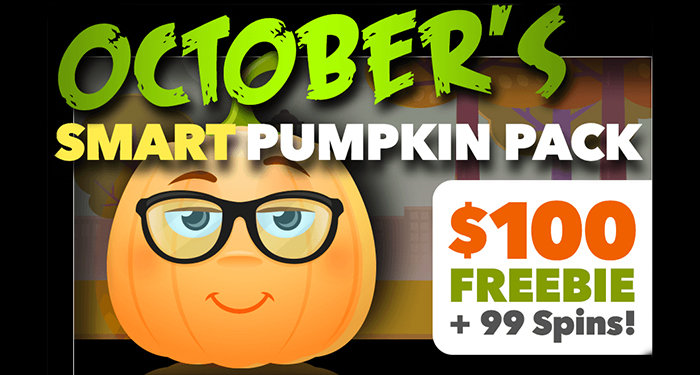 Sloto’Cash Giving Away a Smart Pumpkin Pack Worth $100 + 99 Free Spins