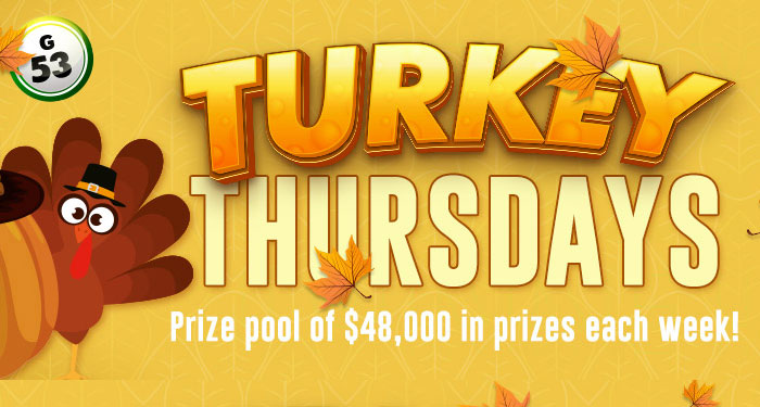 Play CyberSpins Thanksgiving Day for Two Hours of Nonstop Bingo Fun