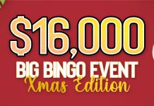 Win $10,000 in Vegas Crest’s Big Bingo Event Xmas Edition Win $10,000 in Vegas Crest's Big Bingo Event Xmas Edition