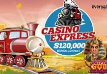 Play Everygame Casino and join the $120,000 Casino Express! Play Everygame Casino and join the $120,000 Casino Express!