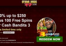 Earn Cash with Every Dollar Spent When You Play Grande Vegas Deposit on Weekdays at Grande Vegas for the $500 MidWeek Raffle