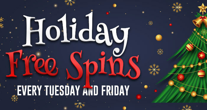 Claim Your Holiday Free Spins This December at Vegas Crest Casino