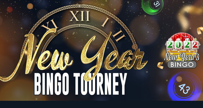 Head into 2022 with Cyberspins New Year Bingo Tourney!