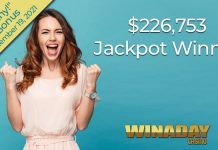 WinADay Casino Player Hits Nearly Quarter Million Dollar Jackpot WinADay Casino Player Hits Nearly Quarter Million Dollar Jackpot