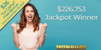 WinADay Casino Player Hits Nearly Quarter Million Dollar Jackpot WinADay Casino Player Hits Nearly Quarter Million Dollar Jackpot