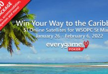 2nd Round of Satellites for WSOPC Caribbean at Everygame Poker 2nd Round of Satellites for WSOPC Caribbean at Everygame Poker