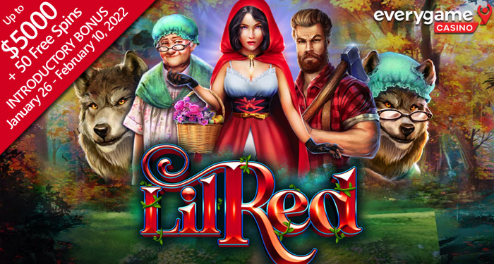 New Lil Red from Realtime Gaming, Now at Everygame Casino