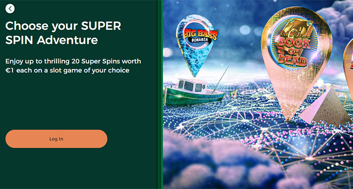 Receive 10% on Your Next Super Spin Adventure at Mr Green