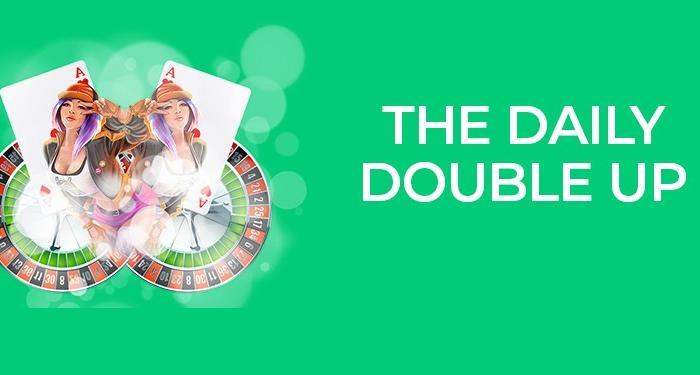 100% Match Bonus up to $100 with Slotslv's Daily Double Up