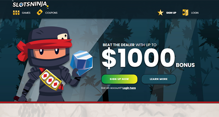Dare to Be Bold at Slots Ninja, Adventure with 350% Welcome Bonus
