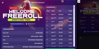 Win a Share of the Welcome Freeroll Tournament at Bitstarz Casino! Win a Share of the Welcome Freeroll Tournament at Bitstarz Casino!