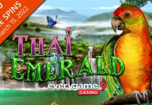 New at Everygame Casino, Thai Emerald from Realtime Gaming New at Everygame Casino, Thai Emerald from Realtime Gaming