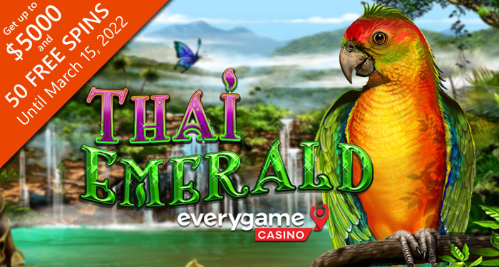 New at Everygame Casino, Thai Emerald from Realtime Gaming
