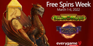 Free Spins on Medieval Dragons & Egyptian Treasures Free Spins on Medieval Dragons & Egyptian Treasures