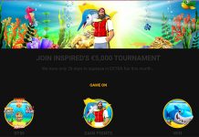 Join Inspired and NextCasino’s $5,000 Tournament Join Inspired and NextCasino's $5,000 Tournament