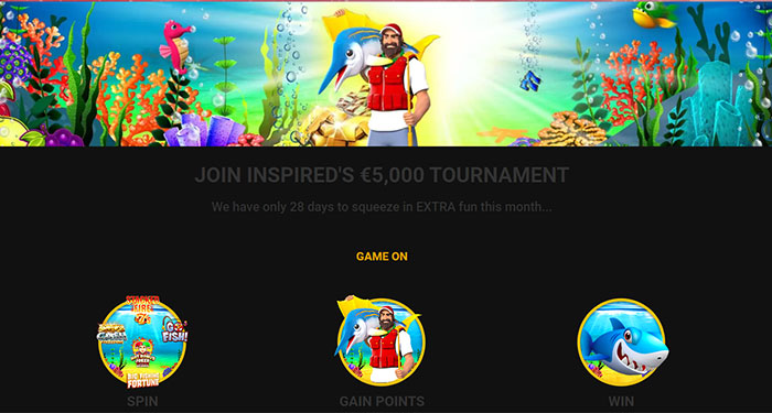 Join Inspired and NextCasino's $5,000 Tournament