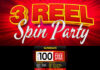 Get 100’s of Free Spins with Cyberspins 3 Reel Spin Party 3 Reel Spins