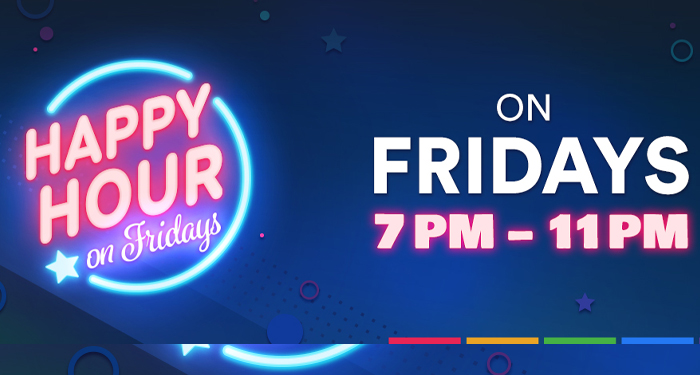 It's Time to Celebrate Happy Hour at Slots Million Casino