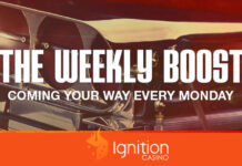 Get a 100% Match Bonus in the Weekly Boost at Ignition Weekly Boost