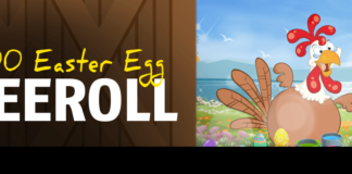 Red Stag Casinos $3,000 Easter Egg Freeroll, $400 Top Prize Red Stag Easter