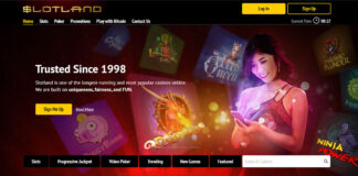 Earn Tickets for Slotland Casino Weekly Draw + $33 Free! Slotland Bonus