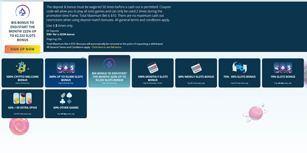 Spinfinity Bonus