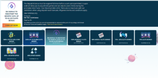 Claim Your April 2022 222% UP TO $2,222 Slots Bonus Spinfinity Bonus