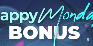 Deposit Promotion of up to 150% on 1sr & 2nd Deposit Happy Monday Bonus