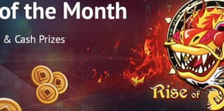 Two Hot Bonuses on Slotland’s Rise of Draco Slot Game of the Month