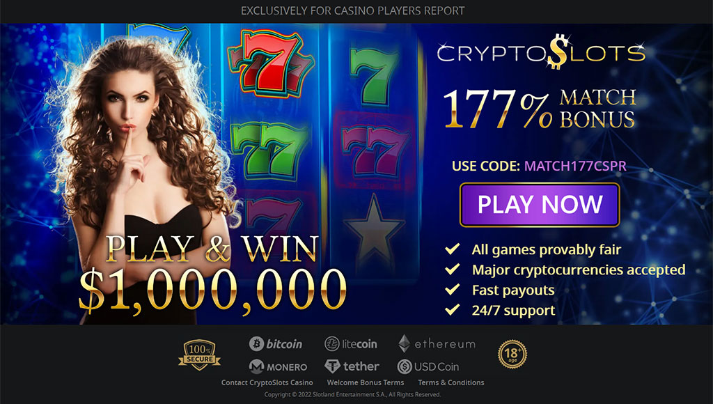 CryptoSlots Casino