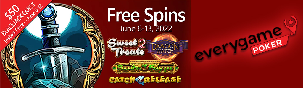 Everygame Free Spins Week