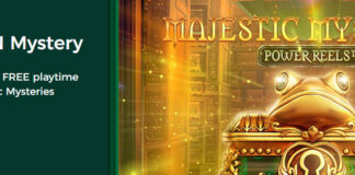 55 Minutes of FREE on Majestic Mysteries Power Reels Mr Green Casino
