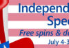 Red, White & Blue Independence Day Specials at Slots Capital Slots Capital Casino